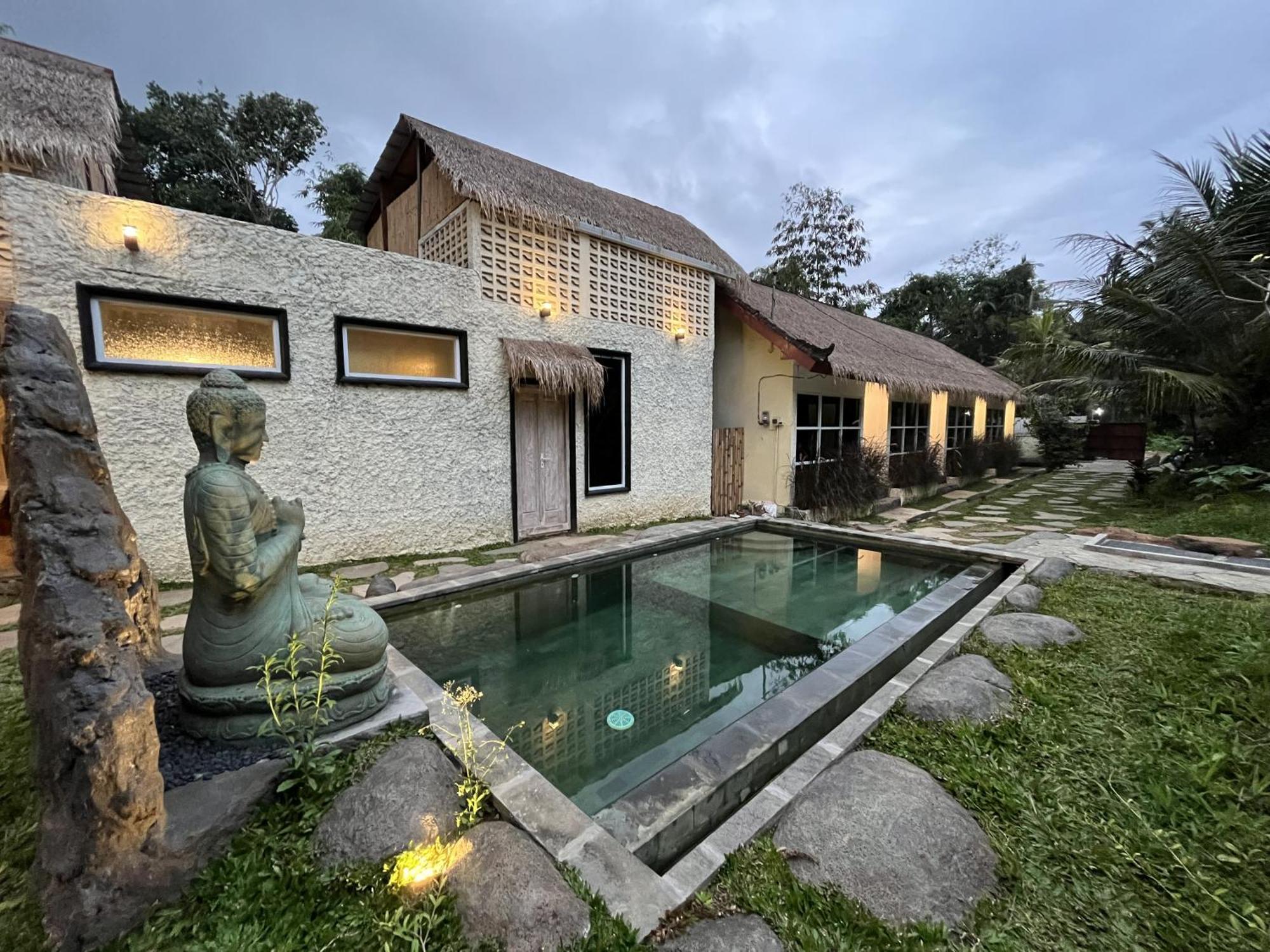Bamboo Oasis Hotel Ubud Exterior foto